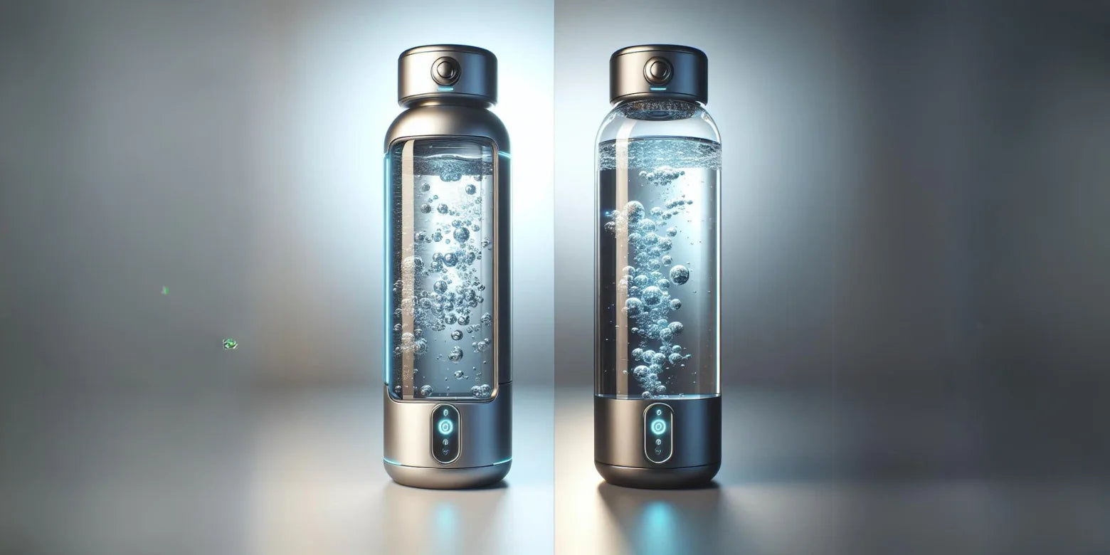 Evolv Hydrogen Water Bottle Review Consumer Reports EVOLV H2GO vs. Aqua Deluxe Hydrogen Water Bottle