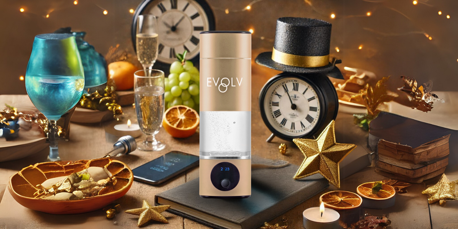 New Year, Fresh Start: Your Resolutions with EVOLV Hydrogen Water