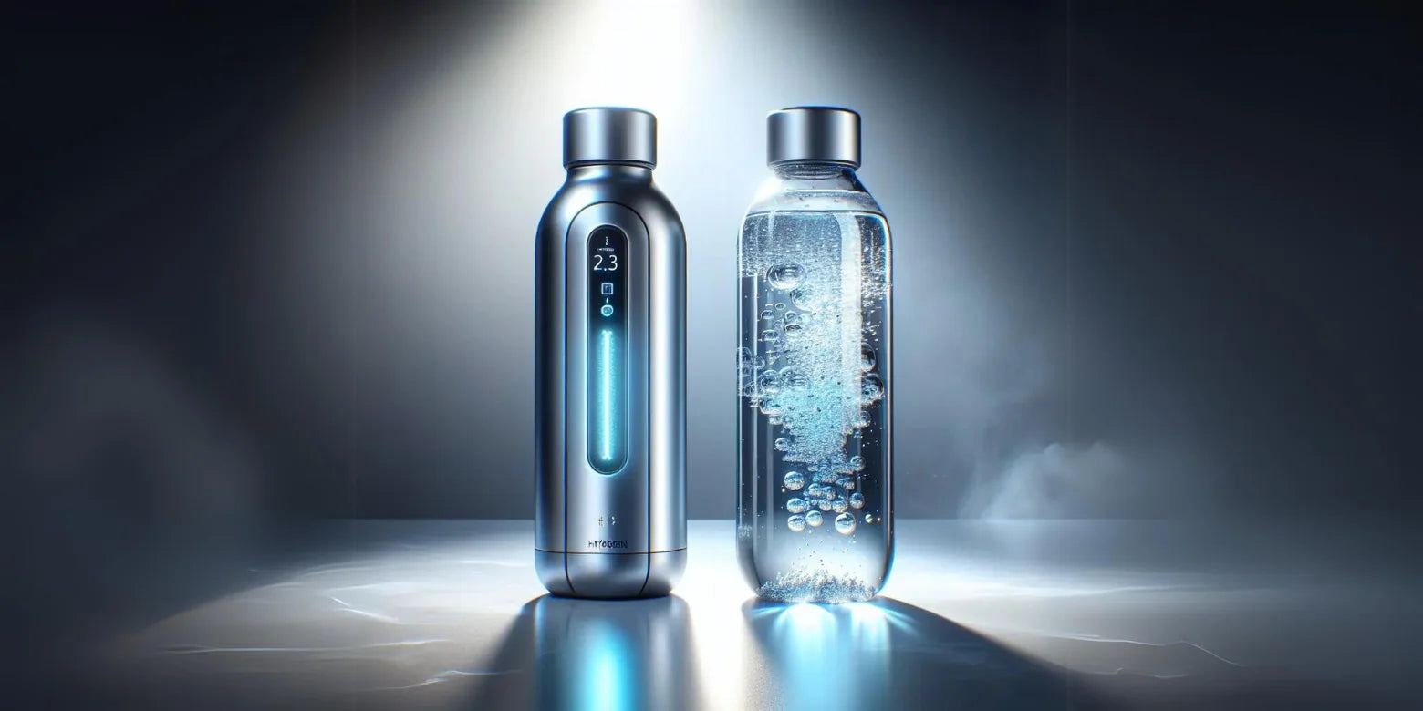 EVOLV H2GO vs. Aquamart Hydrogen Water Bottle