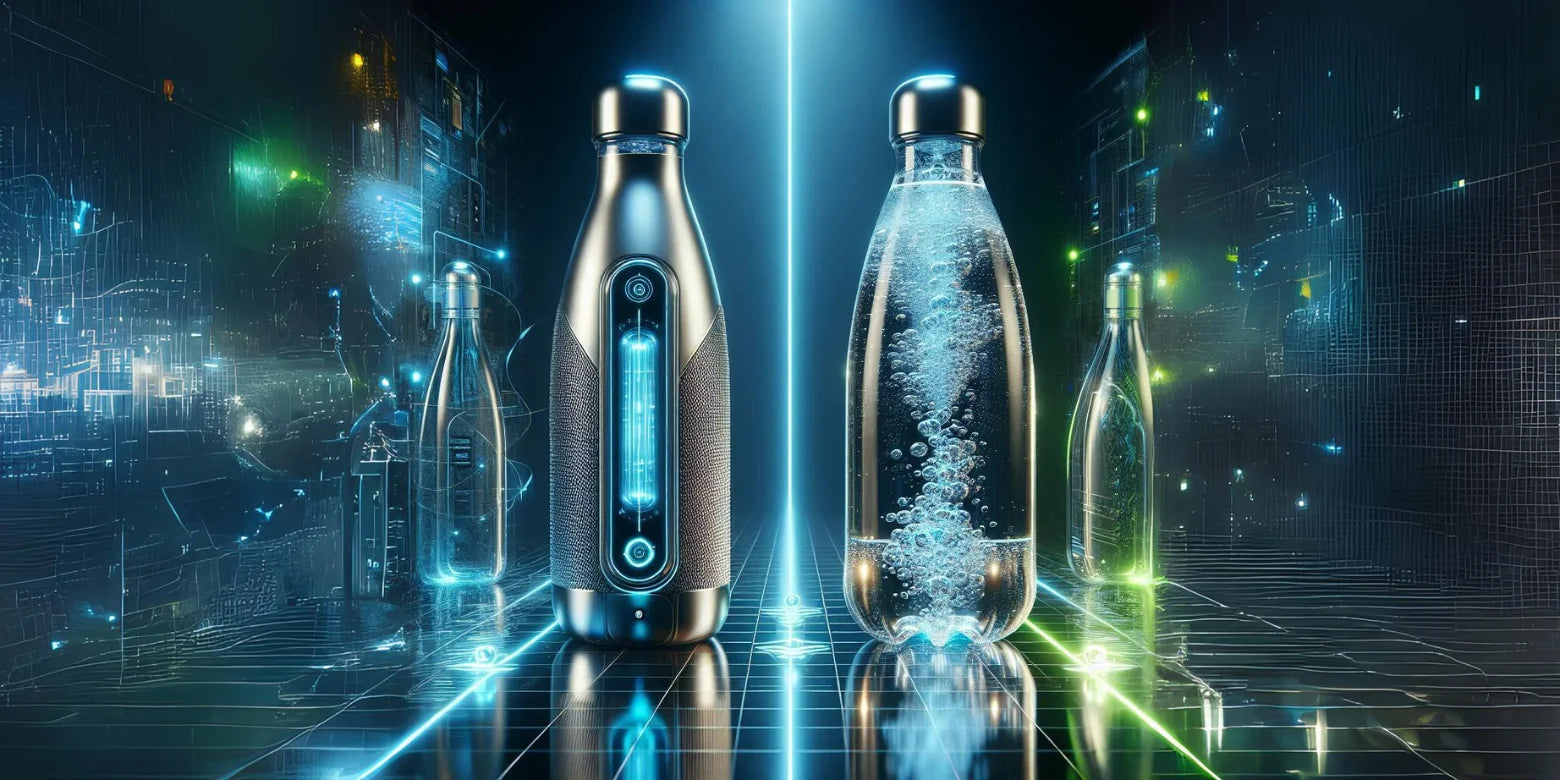 EVOLV H2GO vs. Alkaviva Ultra Hydrogen Bottle