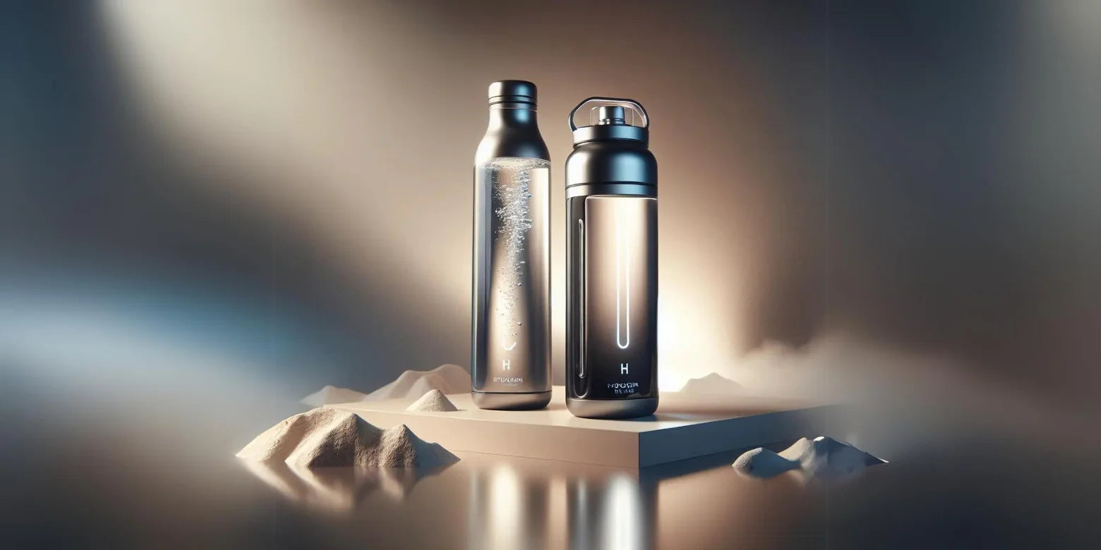 EVOLV H2GO vs. Aqua-Ionizer Pro Hydrogen Bottle