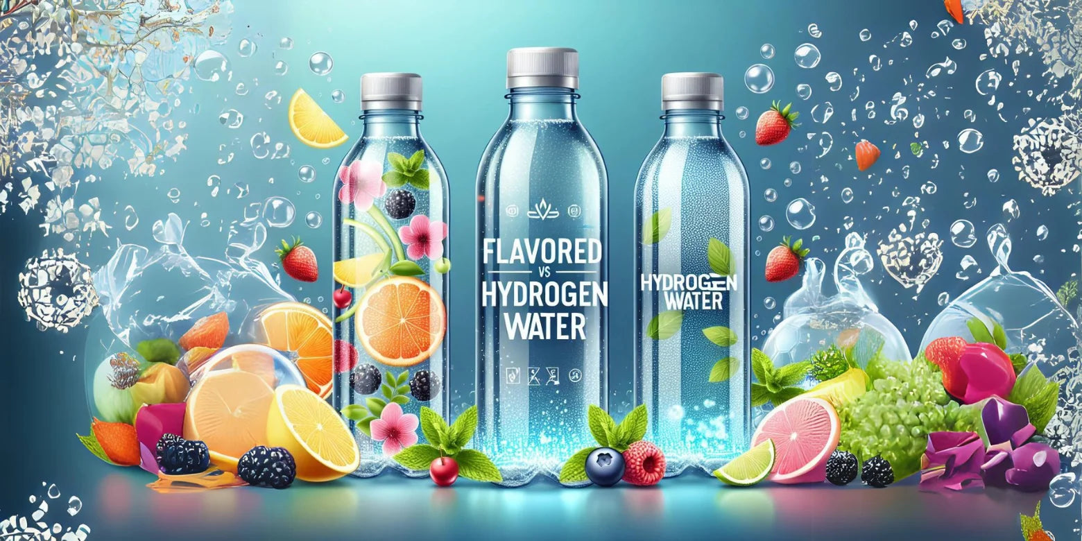 Flavored Water vs Hydrogen Water