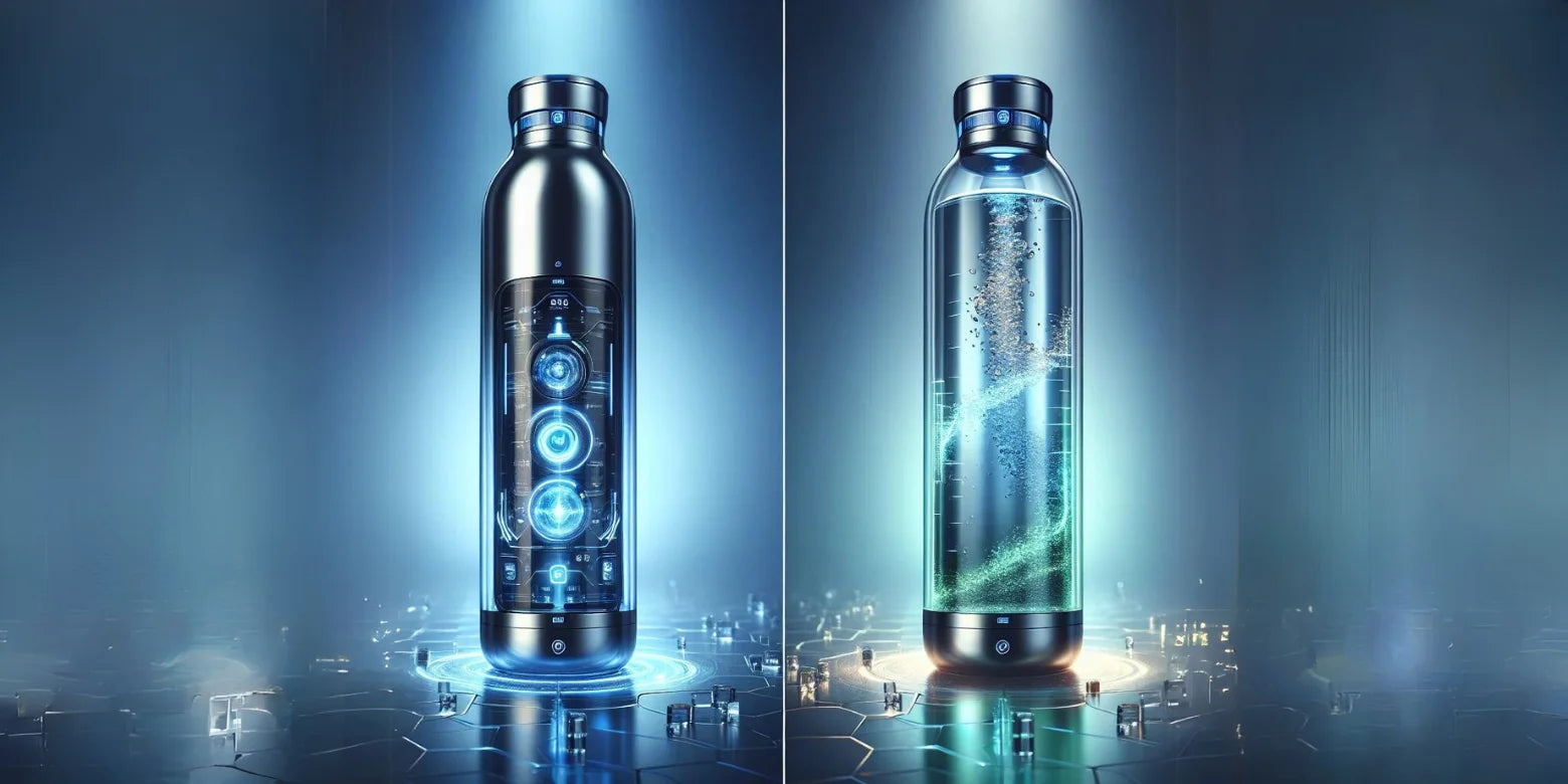 Evolv Hydrogen Water Bottle Review Consumer Reports EVOLV H2GO vs. HydroPures Hydrogen Water Bottle