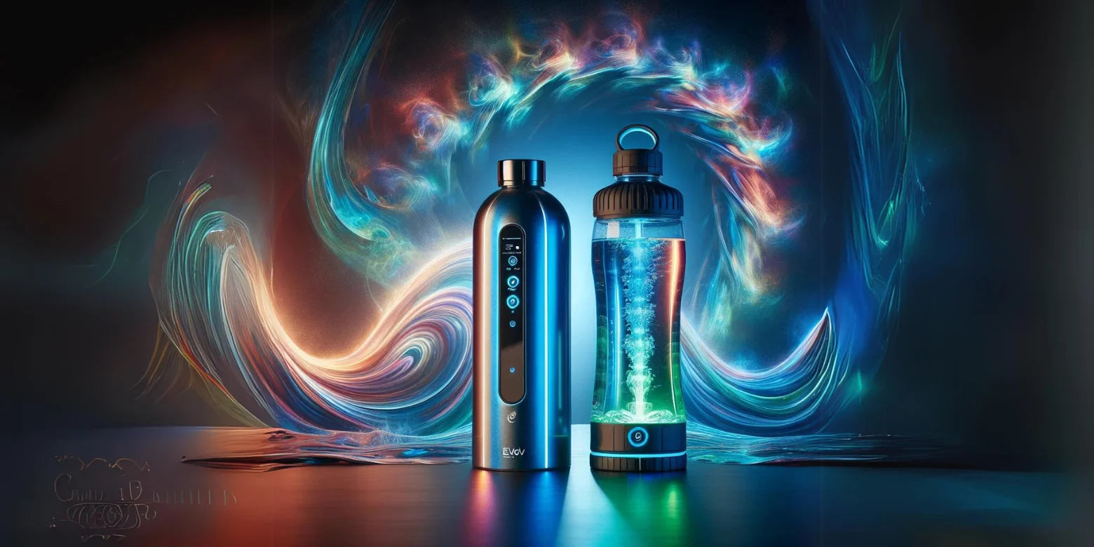 EVOLV H2GO vs. Water Ionizer Deluxe Bottle