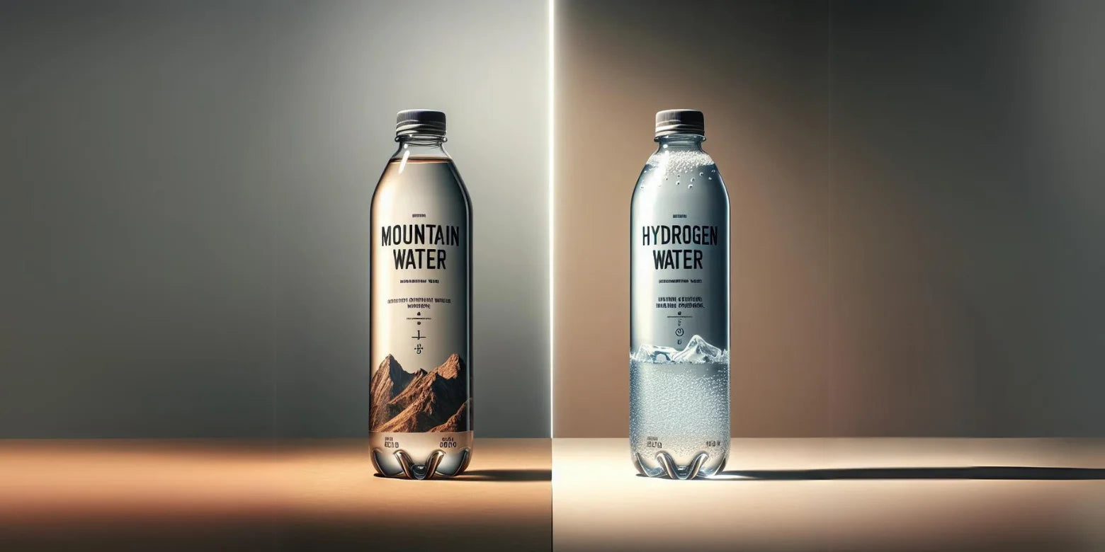 Mountain Water vs Hydrogen Water