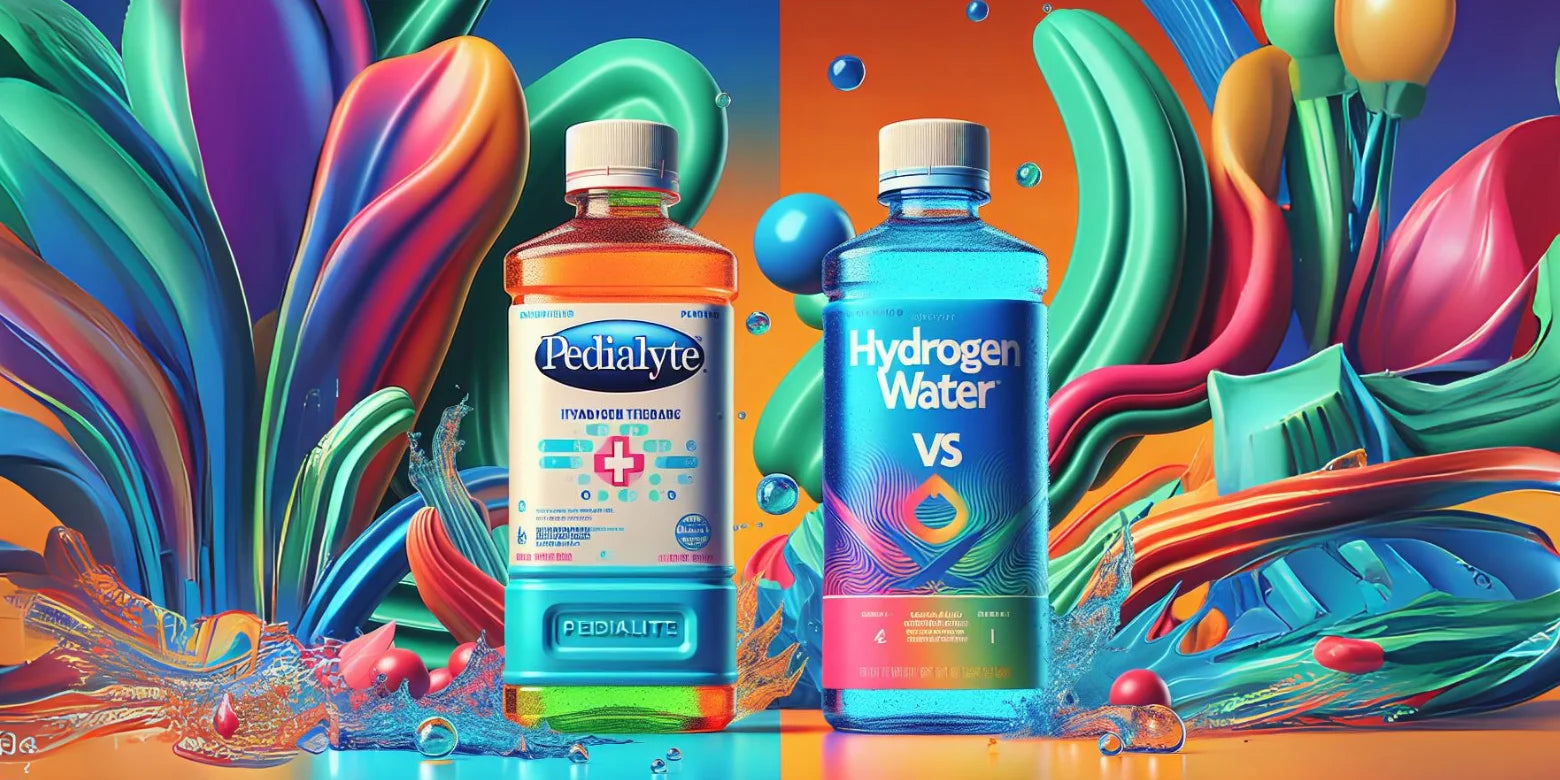 Pedialyte vs Hydrogen Water