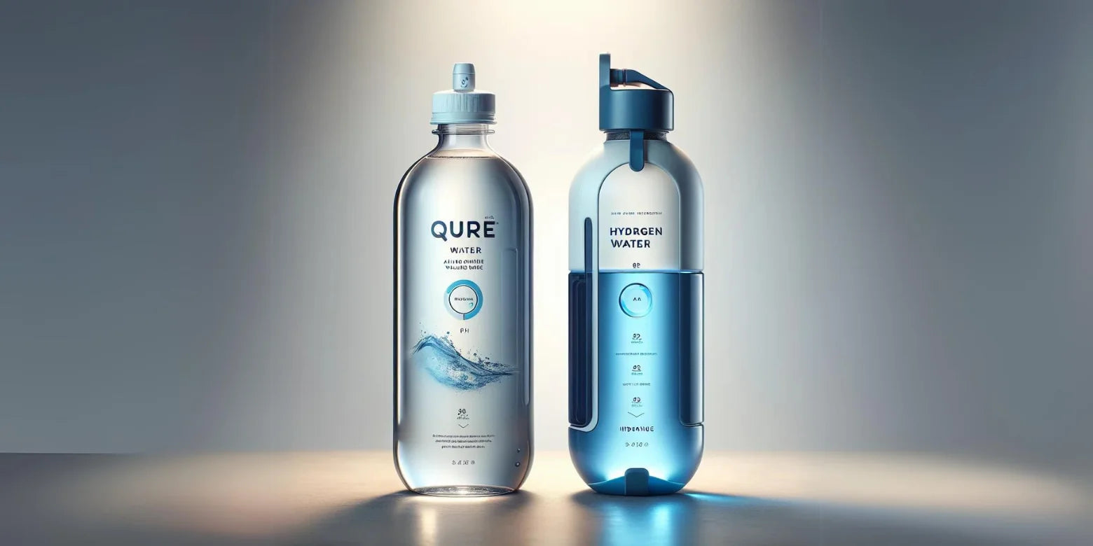 Qure Water vs Hydrogen Water