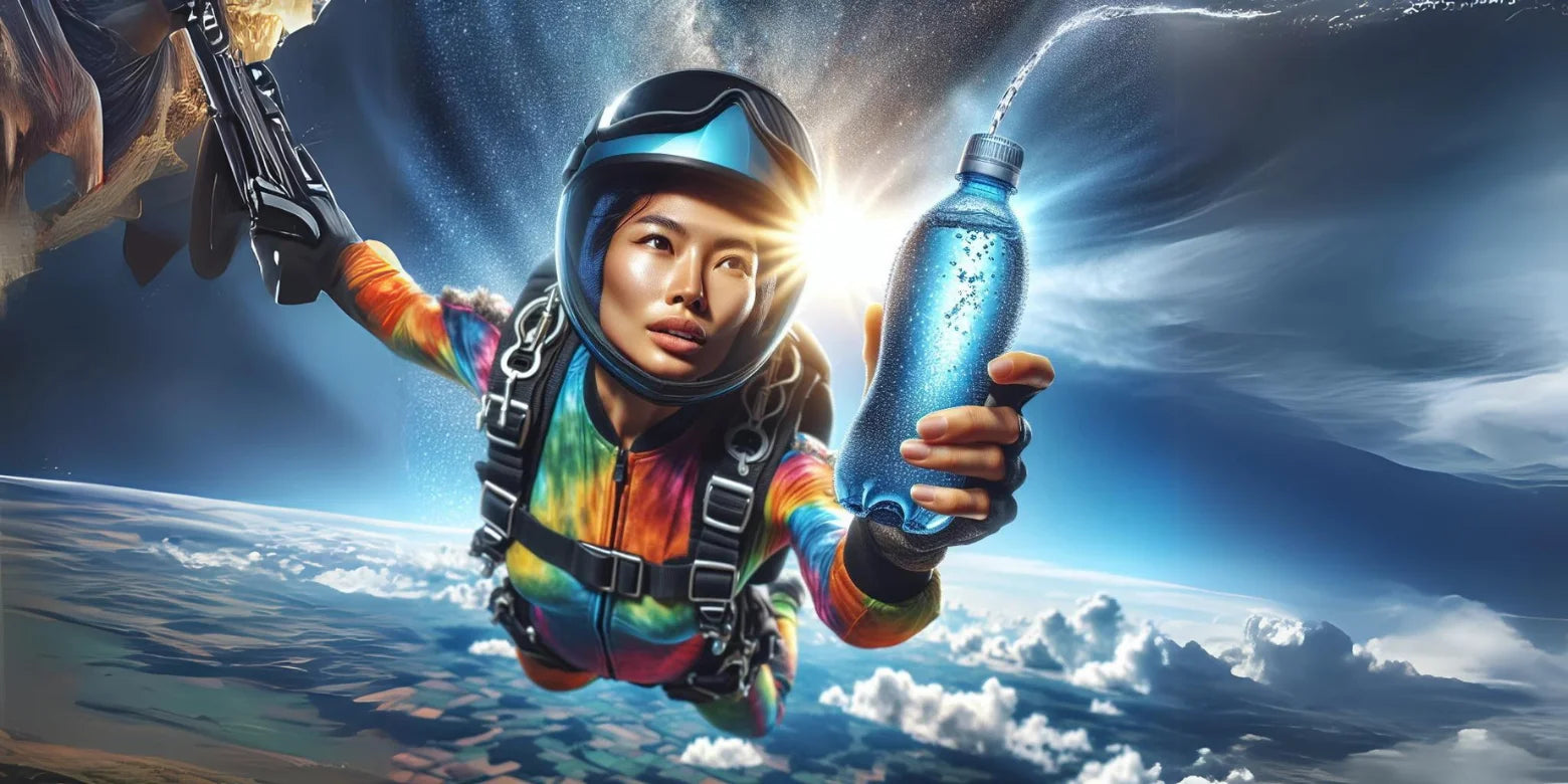 Hydrogen Water For Skydiving