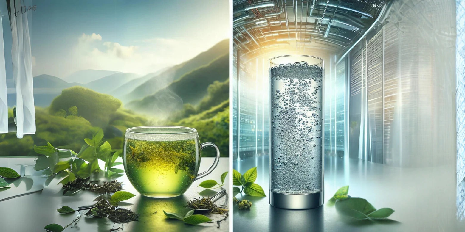 Green Tea vs Hydrogen Water