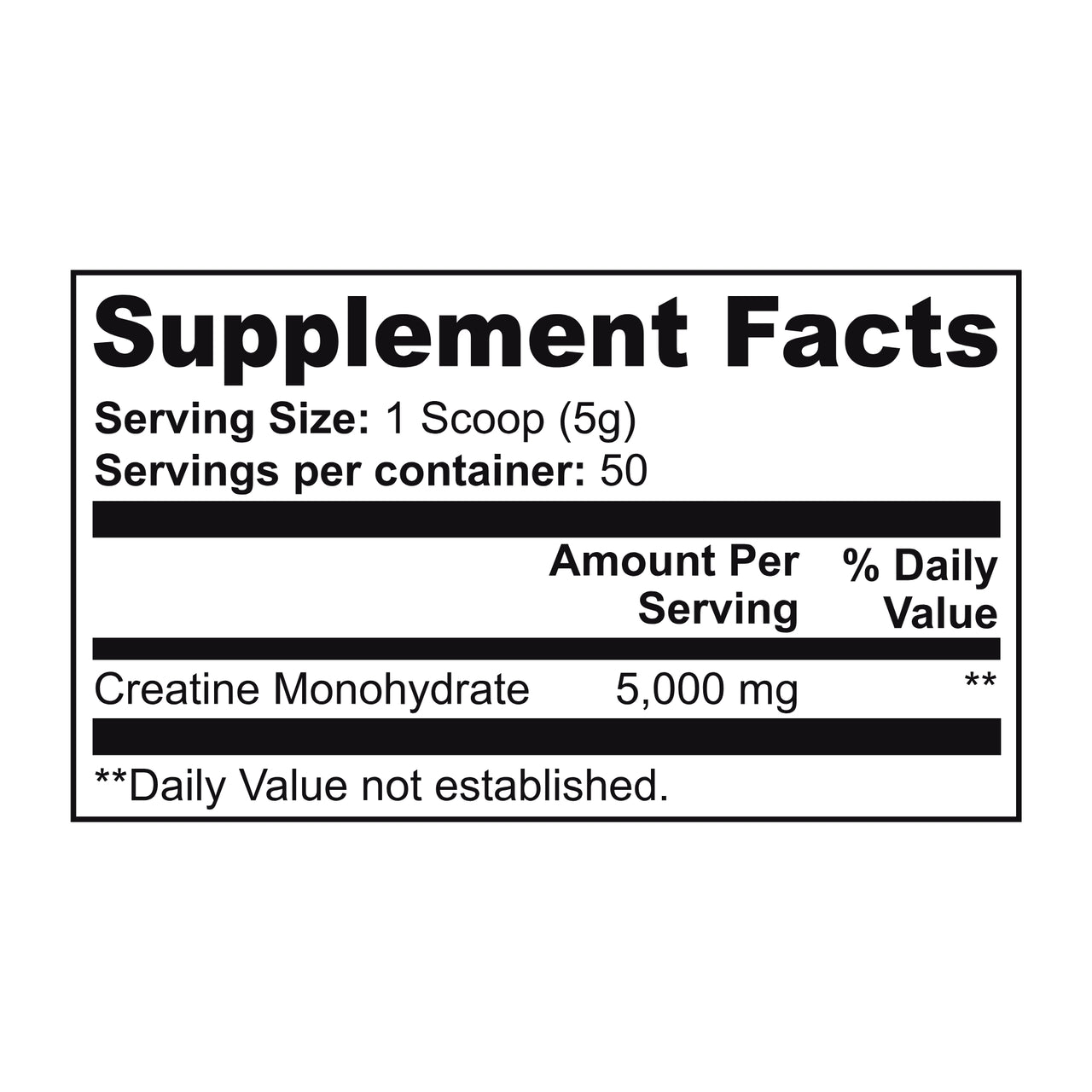 Creatine Monohydrate