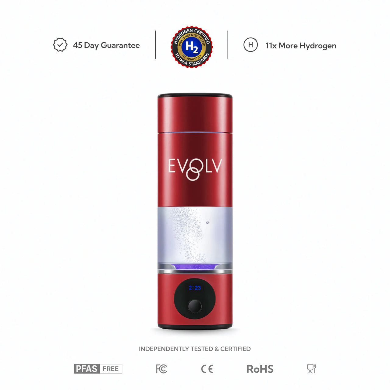 EVOLV Hydrogen Water Bottle