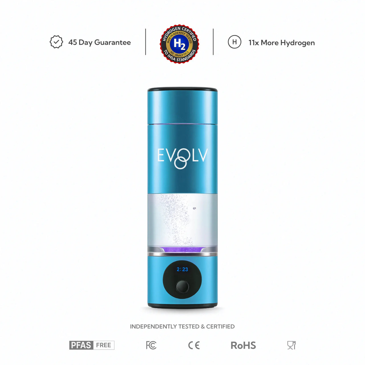 EVOLV Hydrogen Water Bottle