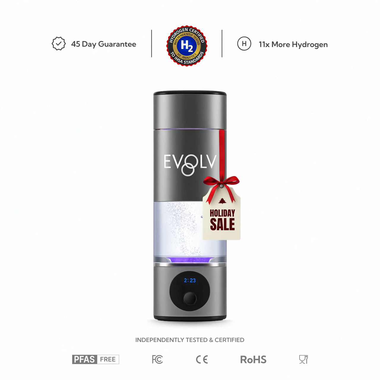 EVOLV Hydrogen Water Bottle