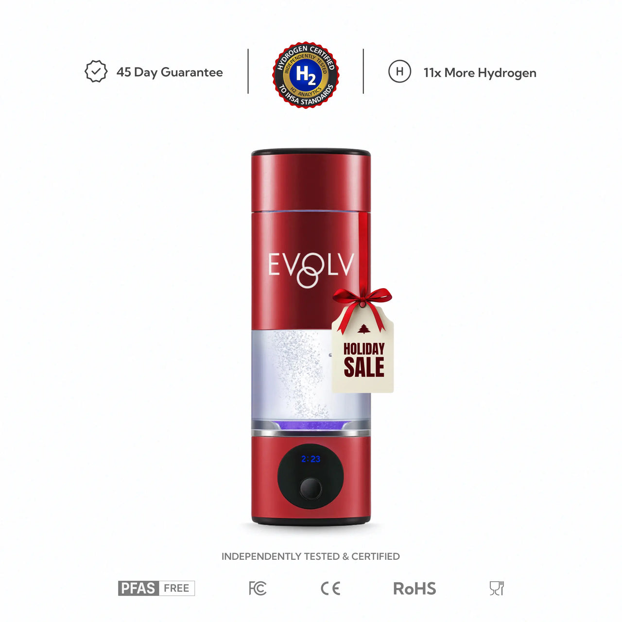 EVOLV Hydrogen Water Bottle